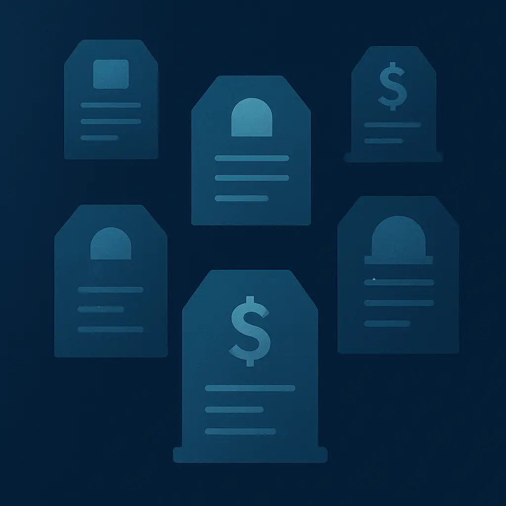Selected deal tombstones illustration